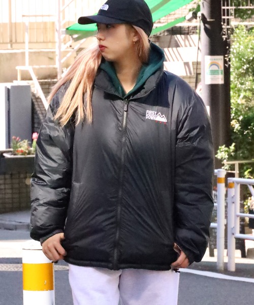 FIRST DOWN（ファーストダウン） ダウンジャケット M イエロー メンズ