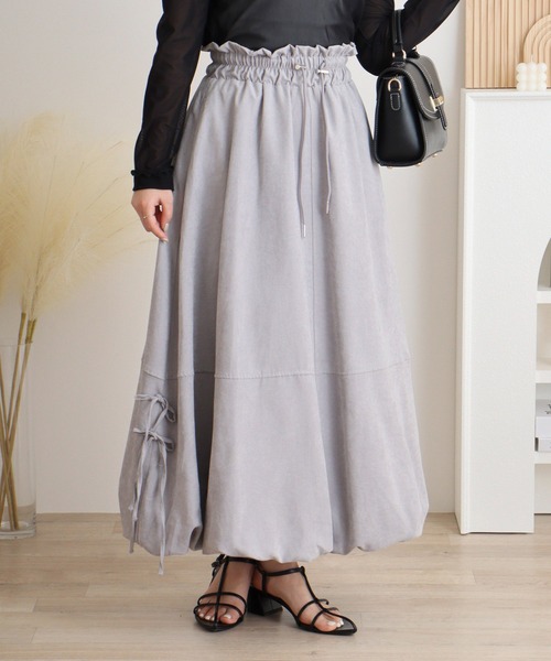 FUNALIVE（ファンアライブ） スカート nohea リボン使いバルーン