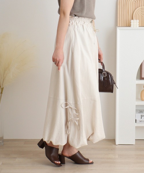 FUNALIVE（ファンアライブ） スカート nohea リボン使いバルーン