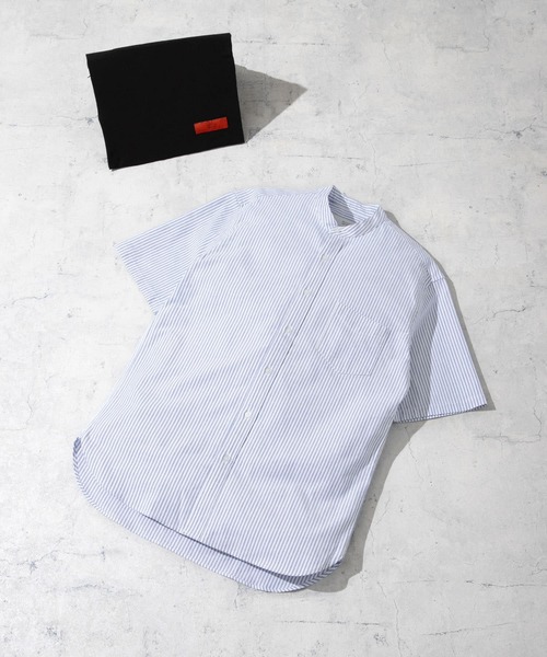 シャツ 「抗菌/消臭」「XXLサイズあり」ハイパフォーマンスバンドカラー半袖シャツ メンズ | URBAN RESEARCH ROSSO MEN | 11