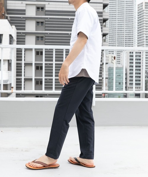シャツ 「抗菌/消臭」「XXLサイズあり」ハイパフォーマンスバンドカラー半袖シャツ メンズ | URBAN RESEARCH ROSSO MEN | 21