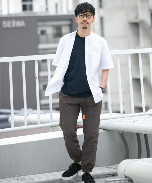 シャツ 「抗菌/消臭」「XXLサイズあり」ハイパフォーマンスバンドカラー半袖シャツ メンズ | URBAN RESEARCH ROSSO MEN | 27