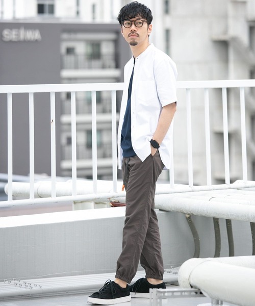 シャツ 「抗菌/消臭」「XXLサイズあり」ハイパフォーマンスバンドカラー半袖シャツ メンズ | URBAN RESEARCH ROSSO MEN | 28