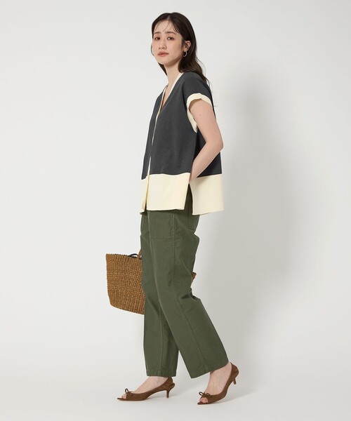 UNITED ARROWS ベスト ジレ ミニマル 2WAY ニットベスト
