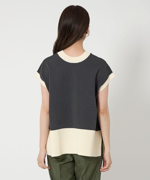 UNITED ARROWS オフ ニットベスト FREE UNITED ARROWS ベスト ジレ ミニマル 2WAY ニットベスト