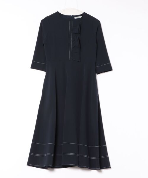 定価22,000円 新品タグ付き⭐︎セントルーニー　フリルステッチワンピース ST.ROONEY ワンピース フリルステッチワンピース「低身長・小柄