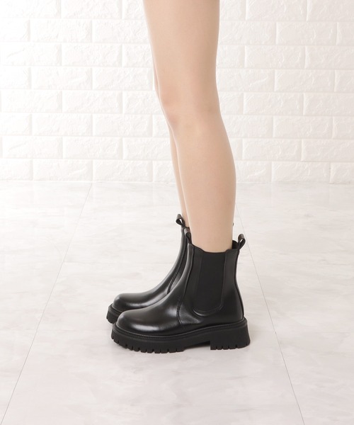 「Lace Ladies」 ショートブーツ 23.5 ブラック レディース_画像7