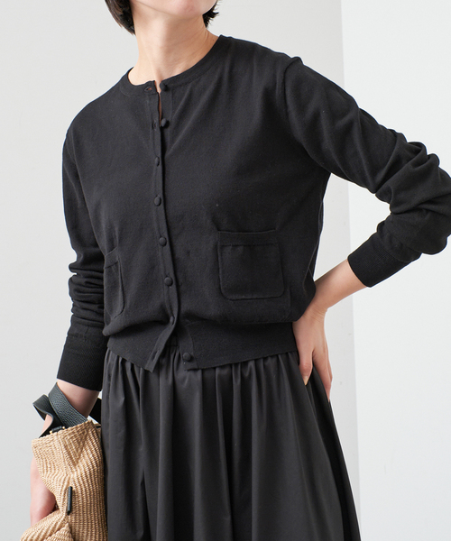 Spick＆Span カーディガン 手洗い可 / コンパクトニット