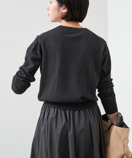 Spick＆Span カーディガン 手洗い可 / コンパクトニット