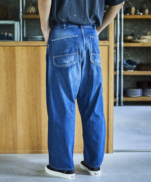 orSlow ジーンズ | WIDE FIT 30'S PAINTER PANTS USED WASH MEN