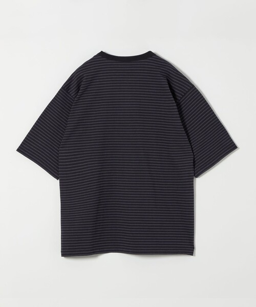 Steven Alan バイカラー　ショートスリーブ　ニットポロ　コットン Steven Alan（スティーブンアラン）の「＜Steven Alan＞バイ