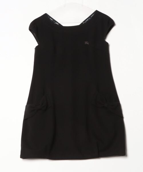 BURBERRY BLUE LABEL ノースリーブワンピース 36 BURBERRY BLUE LABEL 「BURBERRY LABEL」 ノースリーブ