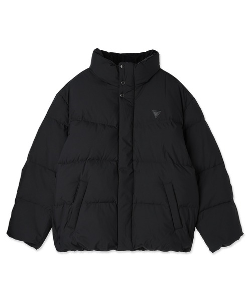 GUESS（ゲス） ダウンジャケット LARGE ブラック メンズ : ZOZOTOWN