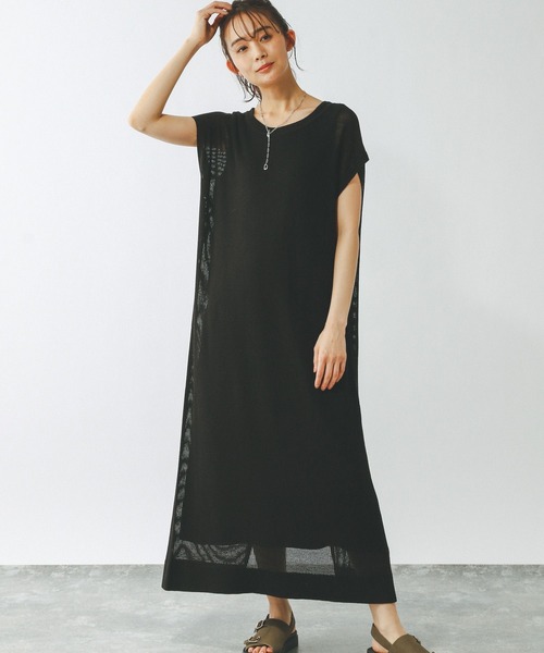 ダルマクラブ　ワンピース2体セット 2WAYレイヤードニットワンピース【WEB限定セットワンピ】[品番