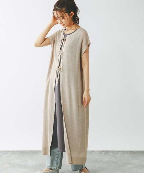ハイク　メッシュワンピース GLOBAL WORK ワンピース 2WAYメッシュSETワンピース/321490