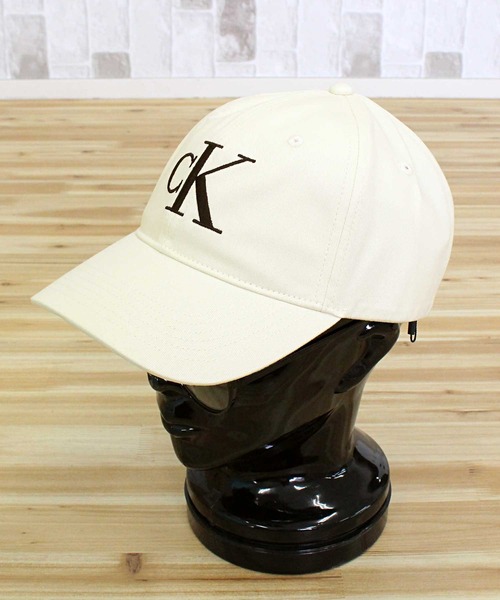キャップ 帽子 CK ラージモノグラム刺繍ベースボールキャップ LARGE MONOGRAM EMBROIDERY BASEBALL CAP メンズ | Calvin Klein | 02