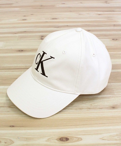 キャップ 帽子 CK ラージモノグラム刺繍ベースボールキャップ LARGE MONOGRAM EMBROIDERY BASEBALL CAP メンズ | Calvin Klein | 03
