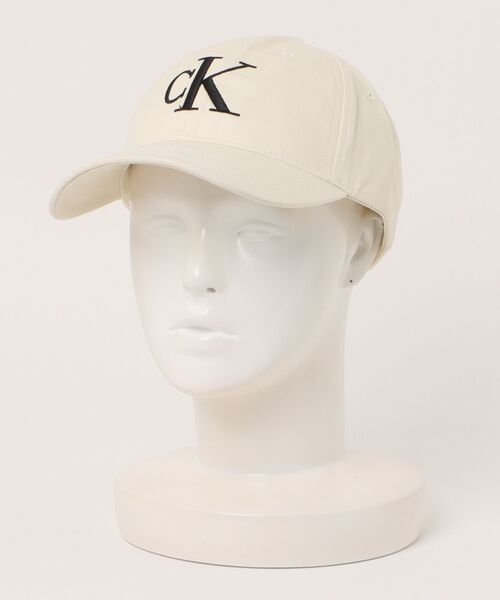キャップ 帽子 CK ラージモノグラム刺繍ベースボールキャップ LARGE MONOGRAM EMBROIDERY BASEBALL CAP メンズ | Calvin Klein | 04