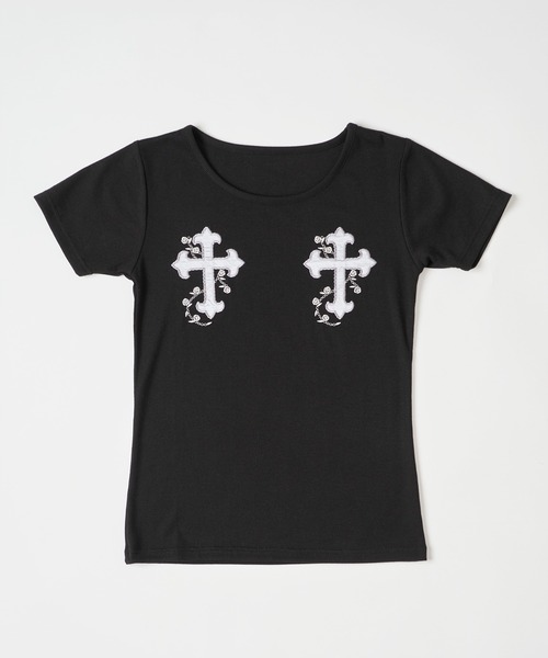FCMM tシャツ 「日本限定」CROSS PATCH TEE / クロスパッチTEE 
