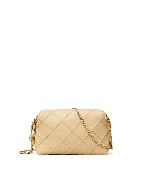 美品 トリーバーチ フレミング チェーン キルティング ショルダー クロスボディ TORY BURCH ショルダーバッグ バッグ フレミング ソフト クロス