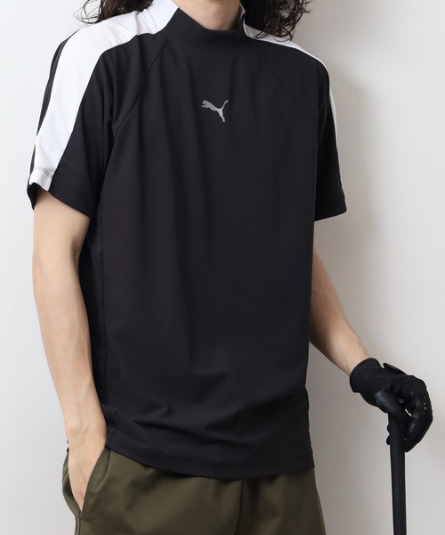 PUMA tシャツ ゴルフ PF ストレッチラインテックカットモック