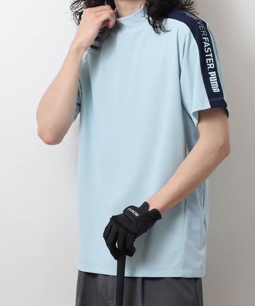 PUMA tシャツ ゴルフ PF ストレッチラインテックカットモック