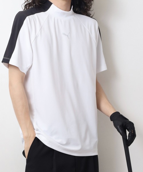 PUMA tシャツ ゴルフ PF ストレッチラインテックカットモック