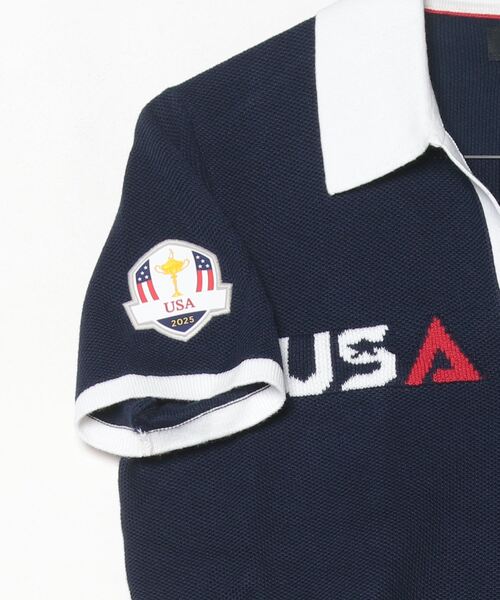 希少★新品　ラルフローレン　ライダーカップ　レディースポロシャツ　USサイズXL U.S. ライダー カップ ニット ポロシャツ | ラルフ ローレン公式