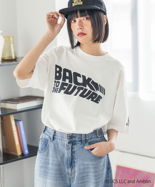 「PAGEBOY」 半袖Tシャツ MEDIUM サックスブルー レディース