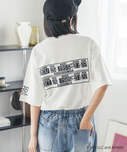 「PAGEBOY」 半袖Tシャツ MEDIUM サックスブルー レディース