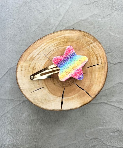 トリプルスター☆ベビーヘアクリップ トリプルスター☆ベビーヘアクリップ SOROTTO ヘアクリップ キッズ