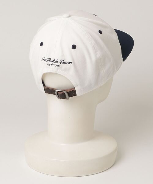 POLO RALPH LAUREN（ポロ・ラルフローレン） キャップ 帽子 ツートーン