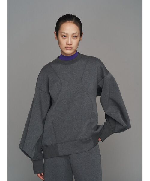 tシャツ W TRIANGLE TUCK TOP / ダブルトライアングルタックトップ レディース
