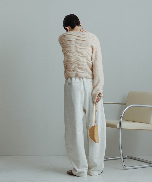 【新品未使用】LE.EMA モヘアタッチダブルボタンカーディガン タグ付き SALON adam et ropé(サロン アダム エ ロペ) / 【WEB限定】2WAY
