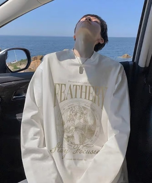 福岡第一ロンT Lサイズ tシャツ フロントビッグロゴロンT メンズ レディース : ZOZOTOWN Yahoo