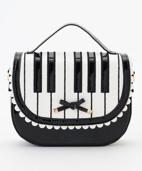 ANY（エニィ） ショルダー ショルダーバッグ 鍵盤モチーフ2WAYバッグ
