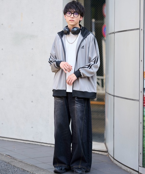 KANGOL（カンゴール） ジャージ 「アイボリー/グレー系その他 新色登場