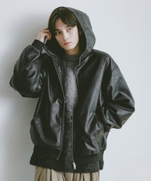 RAGEBLUE（レイジブルー） ブルゾン アウター シンセティックレザー