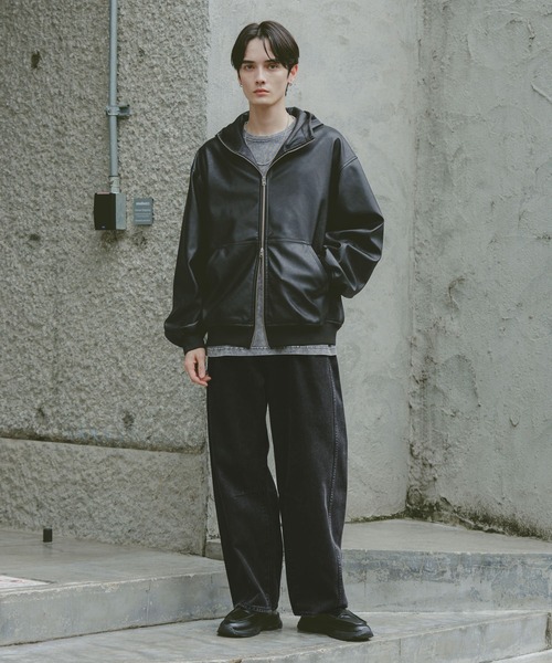 RAGEBLUE（レイジブルー） ブルゾン アウター シンセティックレザー