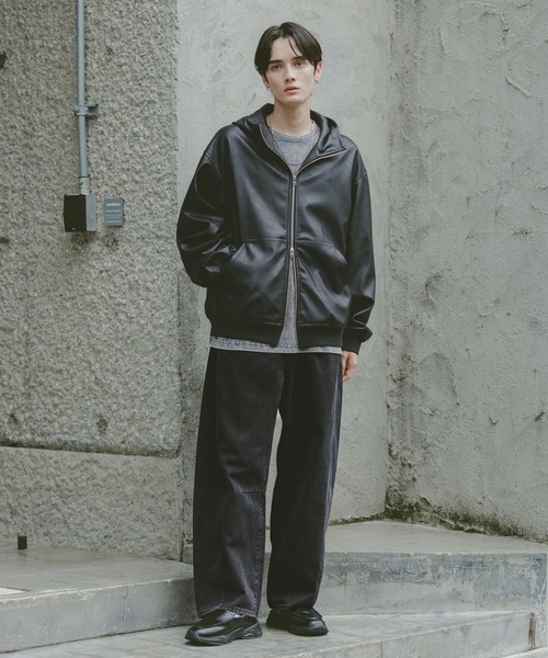 RAGEBLUE（レイジブルー） ブルゾン アウター シンセティックレザー