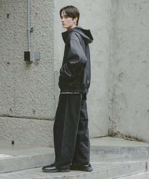 RAGEBLUE（レイジブルー） ブルゾン アウター シンセティックレザー