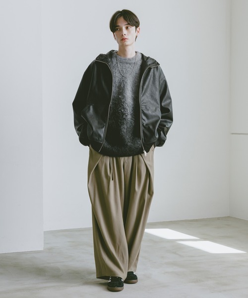 RAGEBLUE（レイジブルー） ブルゾン アウター シンセティックレザー