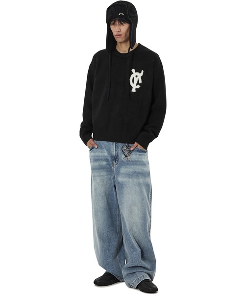 OY ニットセーター OY ニット セーター 「OY/オーワイ」WAVY LOGO KNIT/ウェイビー