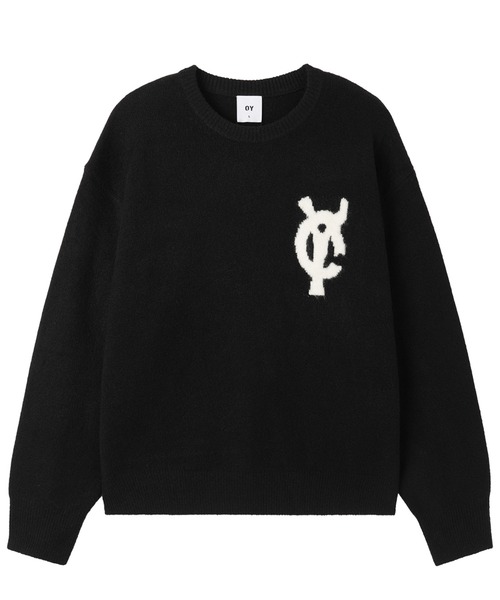 OY（オーワイ） ニット セーター 「OY/オーワイ」WAVY LOGO KNIT