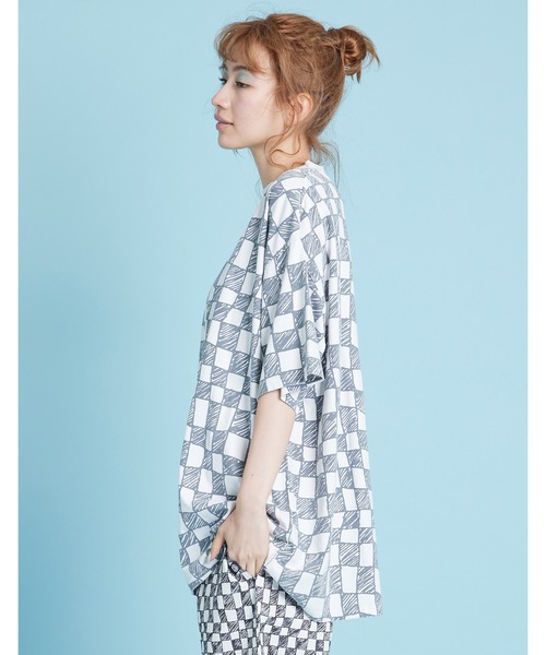 「Little sunny bite」 半袖Tシャツ SMALL ピンク レディース_画像3