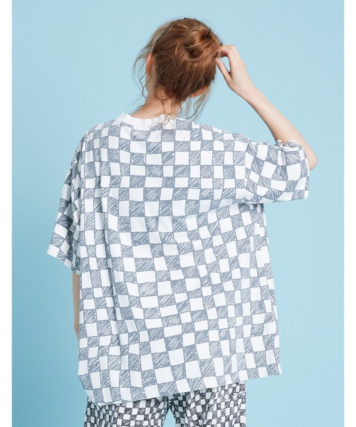 「Little sunny bite」 半袖Tシャツ SMALL ピンク レディース_画像4