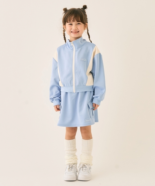 minimal（ミニマル） セットアップ フルジップ＋スカートset キッズ