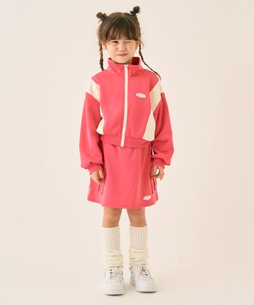 minimal（ミニマル） セットアップ フルジップ＋スカートset キッズ