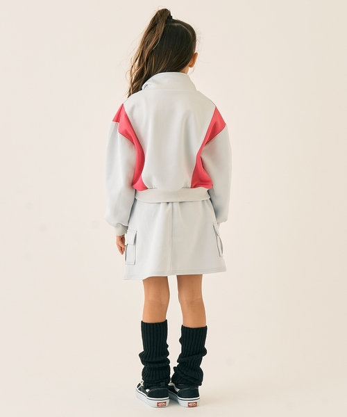 minimal（ミニマル） セットアップ フルジップ＋スカートset キッズ