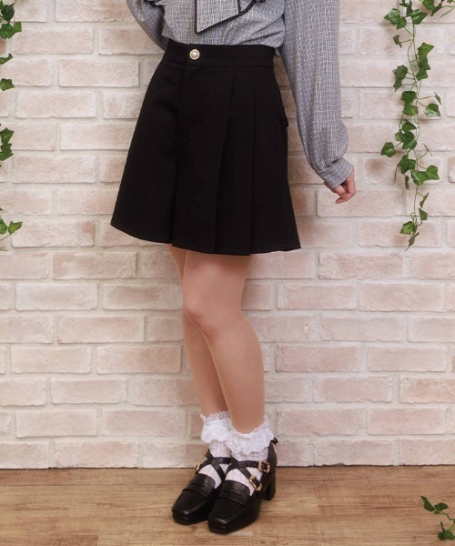 axes femme POETIQUE パンツ バックレース使ショートパンツ レディース